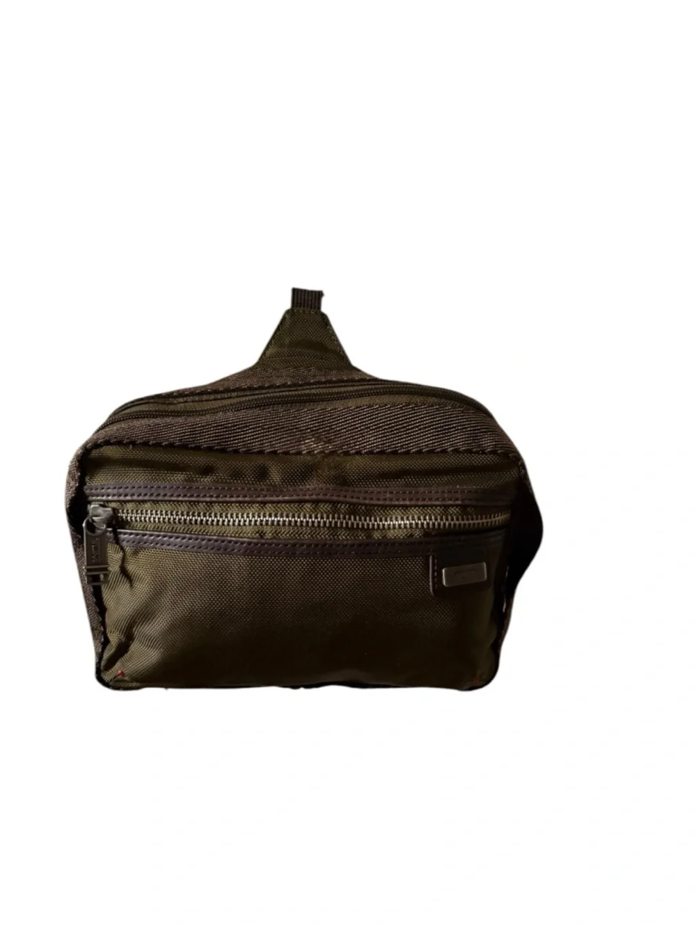 Tumi Olive Green Travel dopp kit